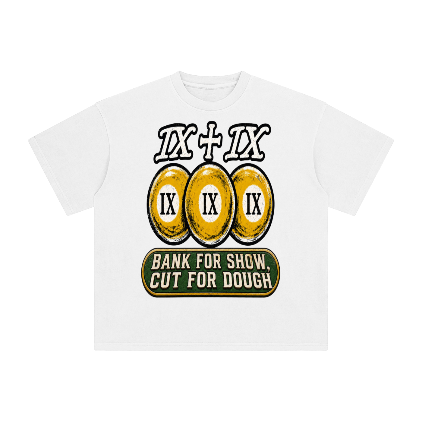 “9ine” Bank Shot Washed T-Shirt